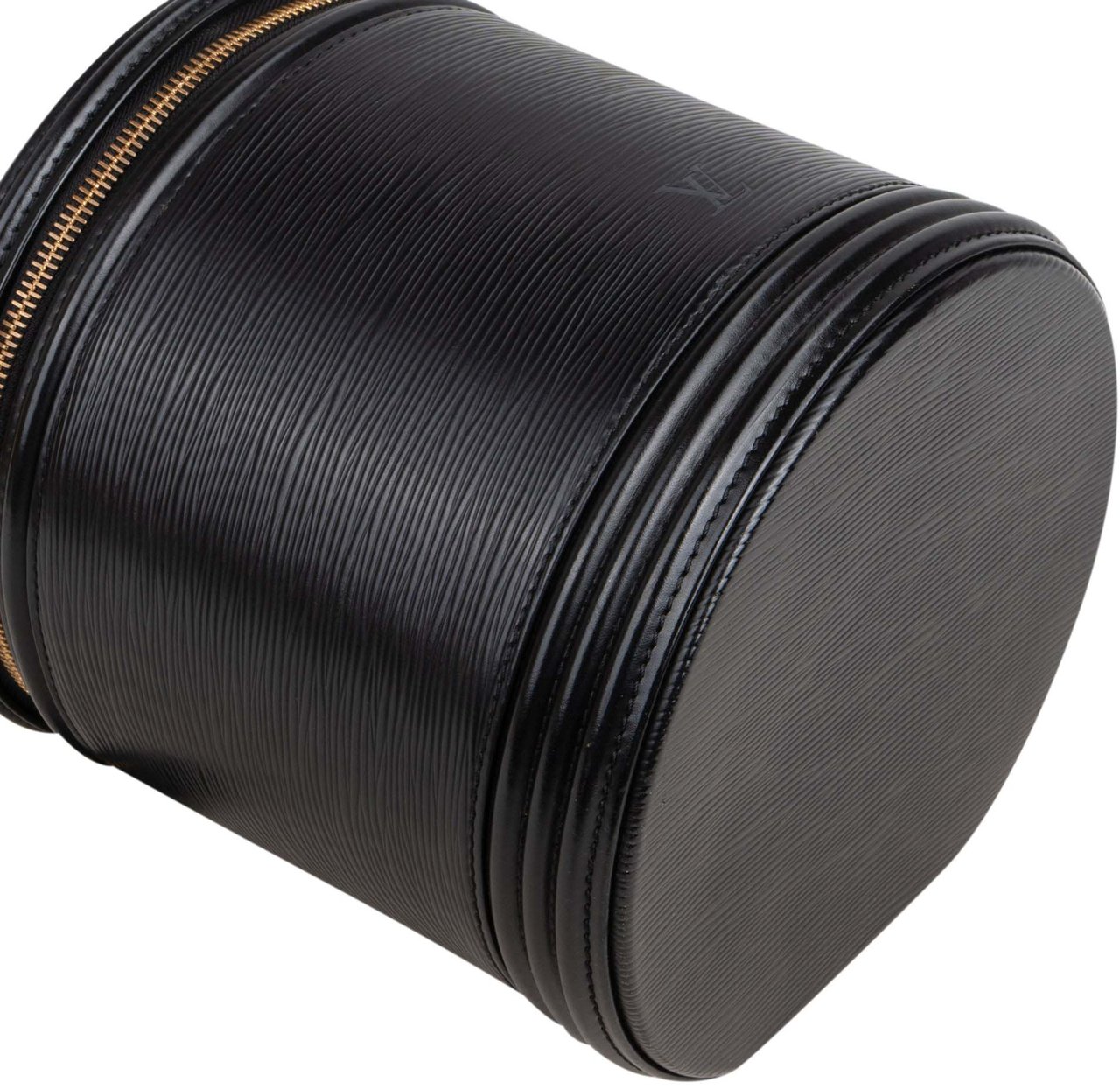 Louis Vuitton Louis Vuitton Noir Epi Leather Cannes Vanity Handbag Zwart