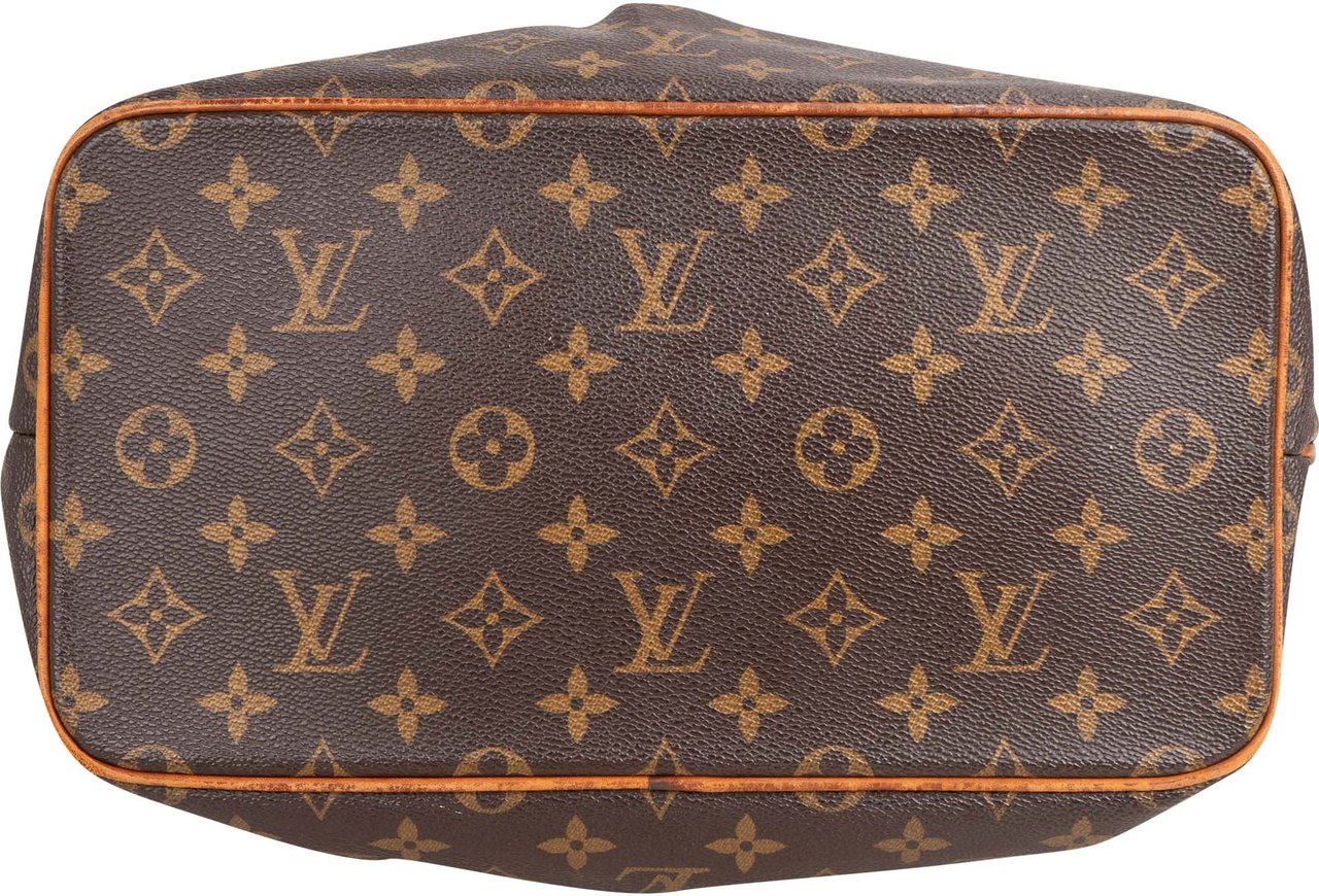Louis Vuitton Louis Vuitton Canvas Monogram Palermo PM Handbag Bruin