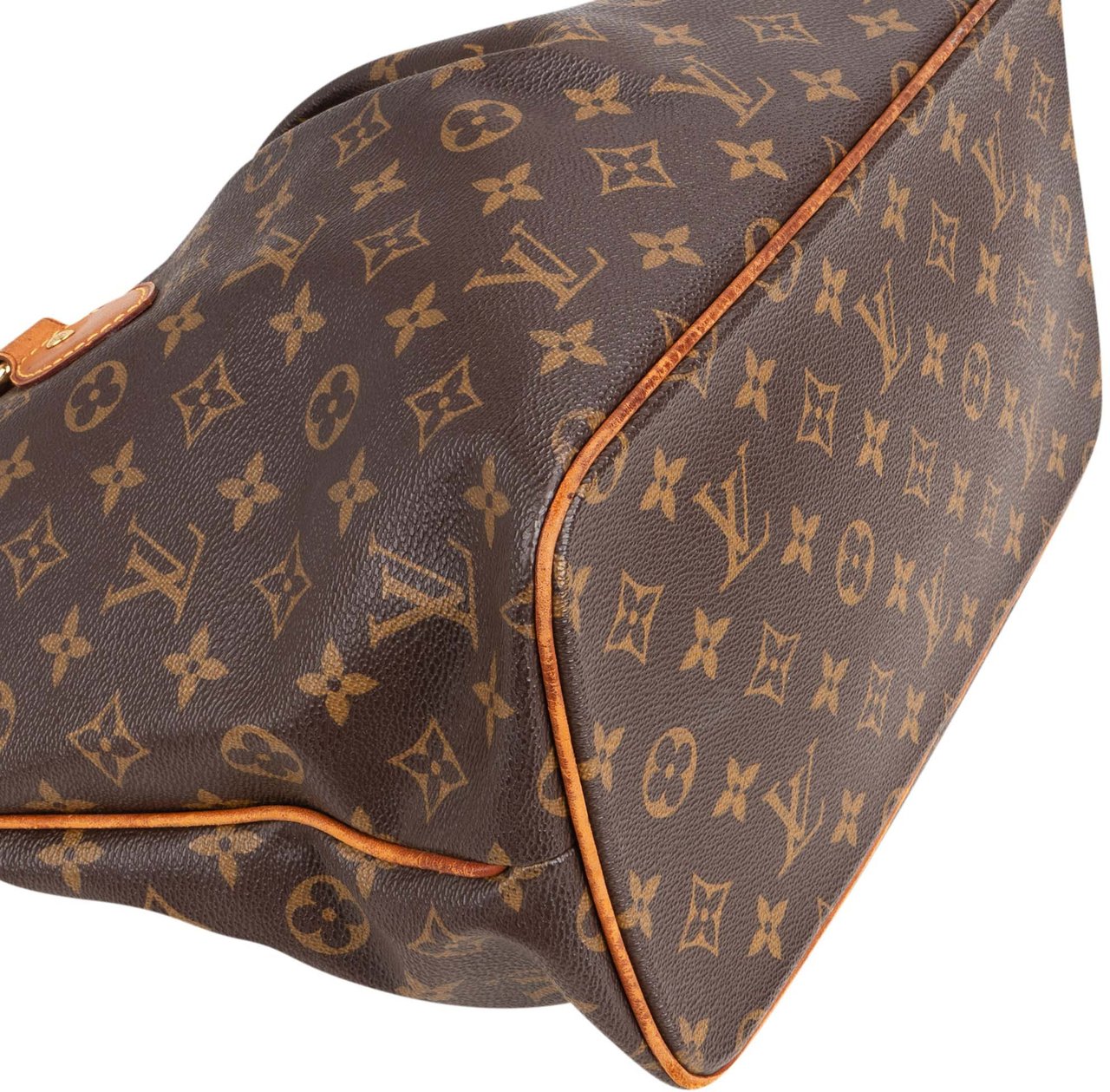 Louis Vuitton Louis Vuitton Canvas Monogram Palermo PM Handbag Bruin