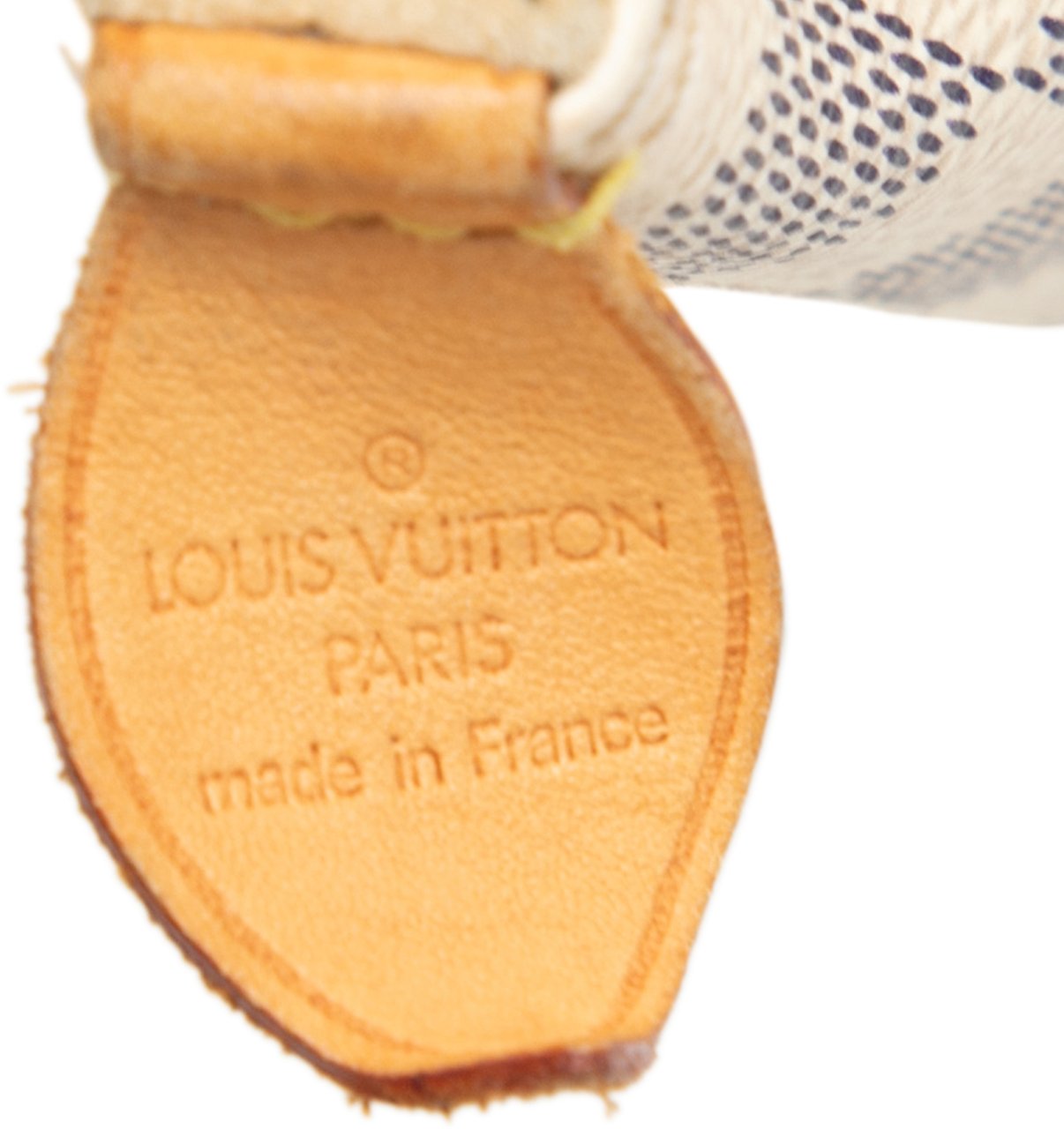 Louis Vuitton Damier Azur Saleya PM Wit