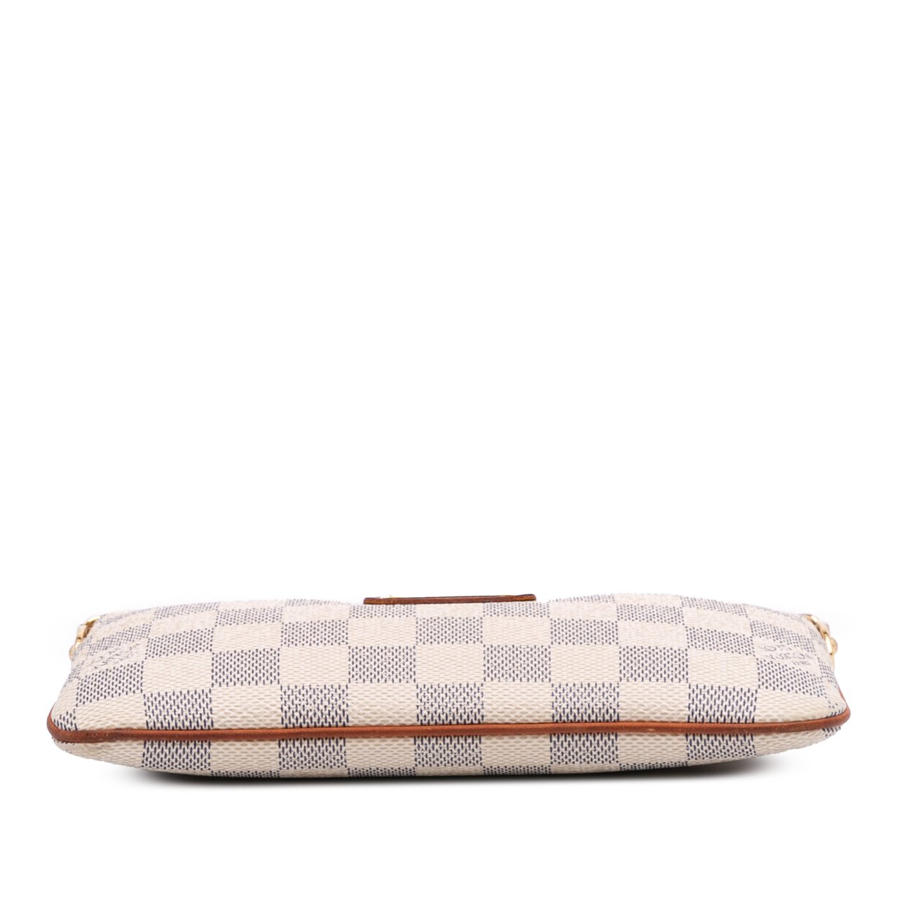 Louis Vuitton Damier Azur Pochette Milla MM Wit