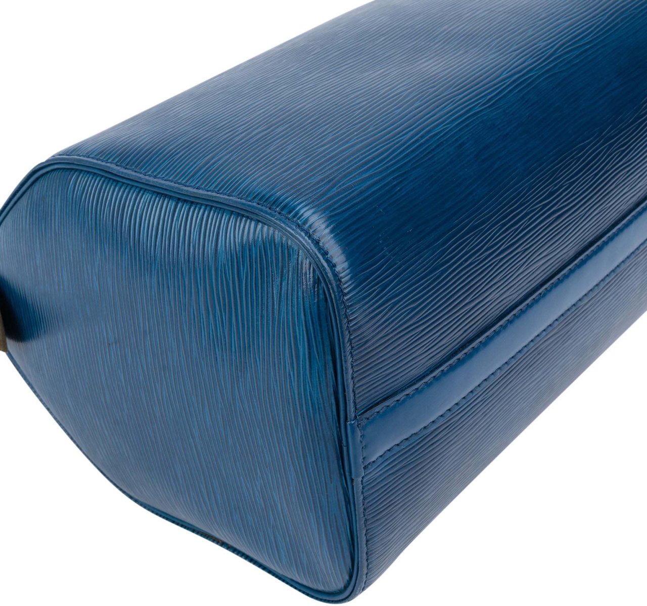 Louis Vuitton Louis Vuitton Bleu Epi Leather Speedy 25 Handbag Blauw