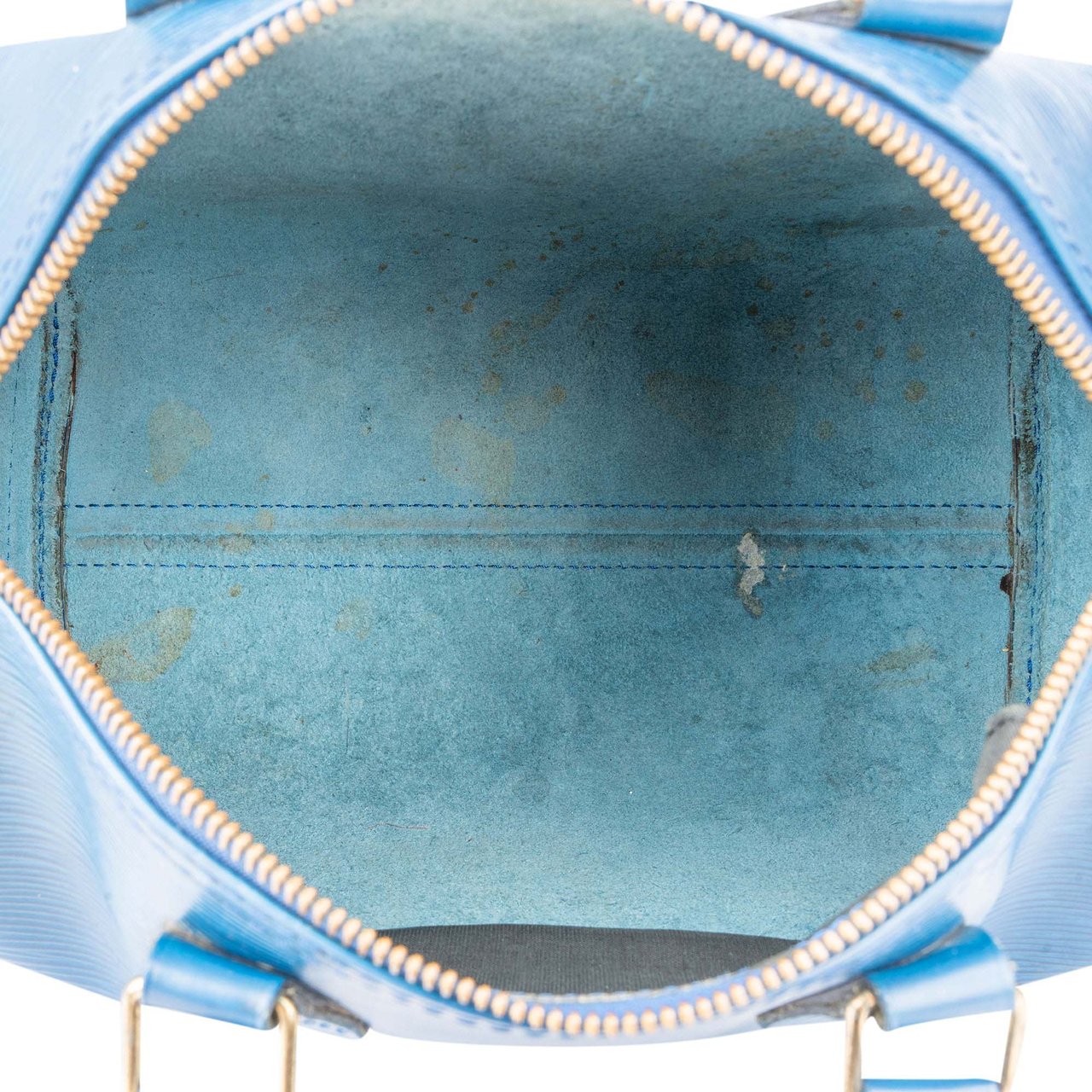 Louis Vuitton Louis Vuitton Bleu Epi Leather Speedy 25 Handbag Blauw