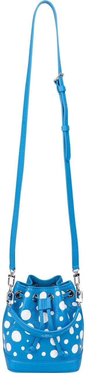 Louis Vuitton Louis Vuitton x Yayoi Kusama Dots Nano Noe Handbag Blauw