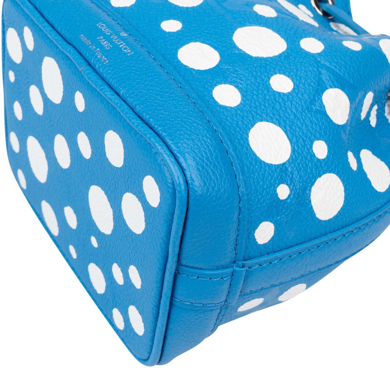 Louis Vuitton Louis Vuitton x Yayoi Kusama Dots Nano Noe Handbag Blauw