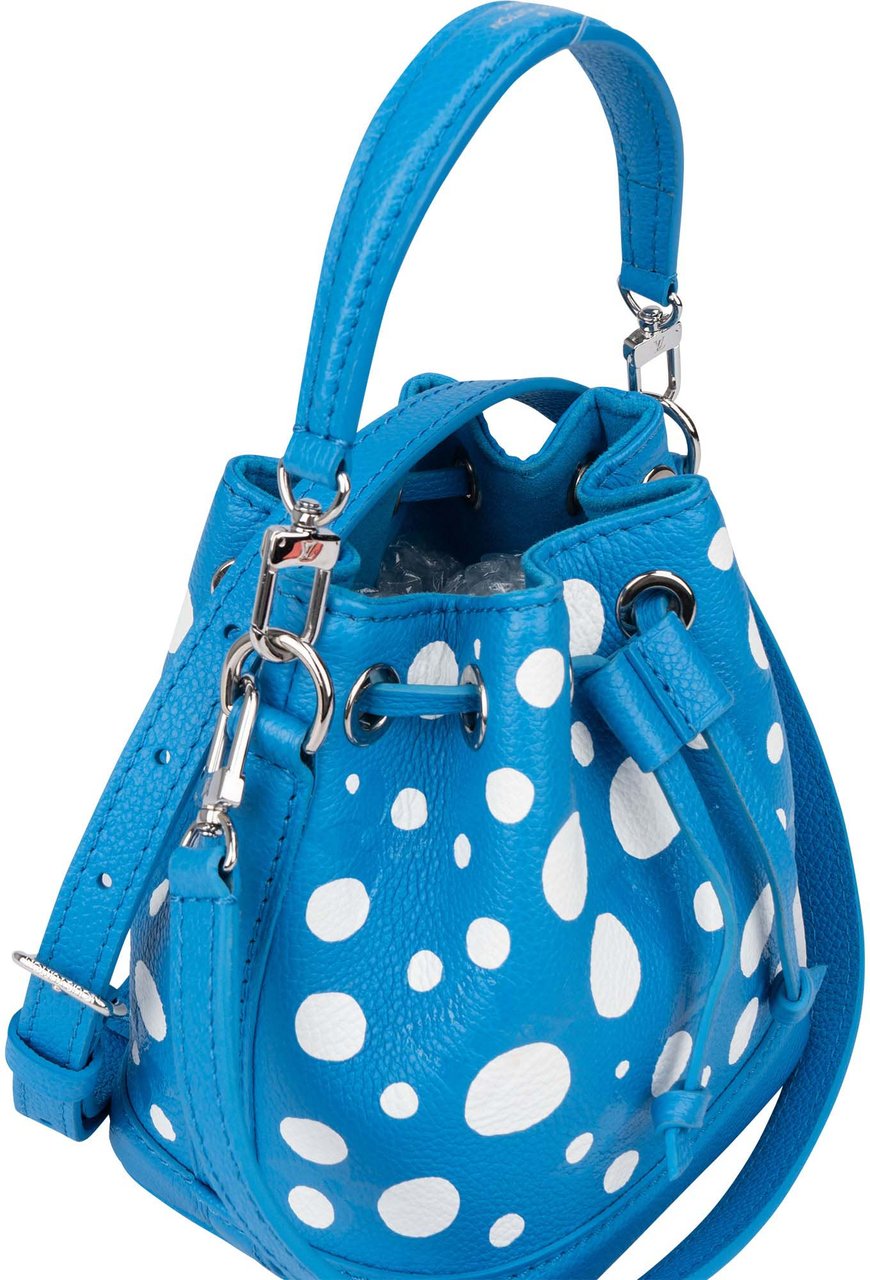 Louis Vuitton Louis Vuitton x Yayoi Kusama Dots Nano Noe Handbag Blauw