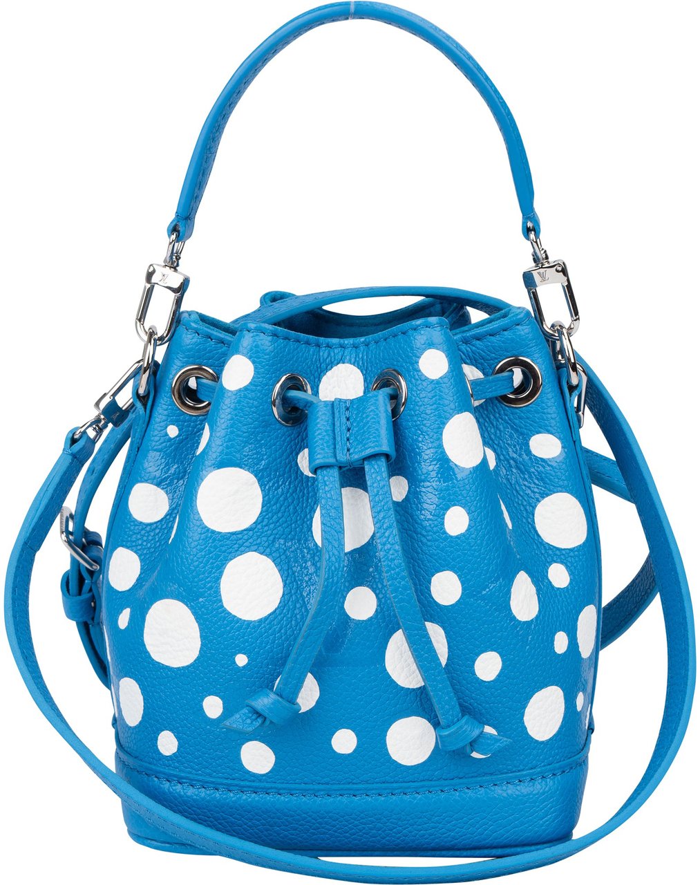 Louis Vuitton Louis Vuitton x Yayoi Kusama Dots Nano Noe Handbag Blauw