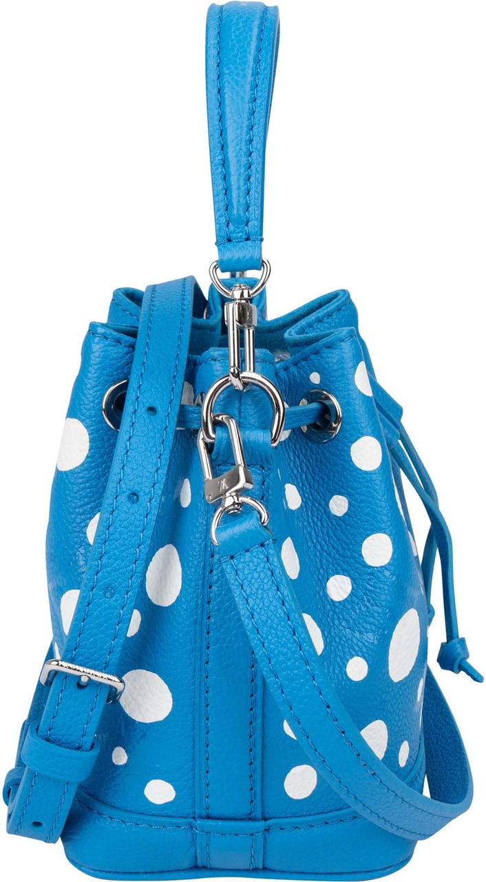Louis Vuitton Louis Vuitton x Yayoi Kusama Dots Nano Noe Handbag Blauw