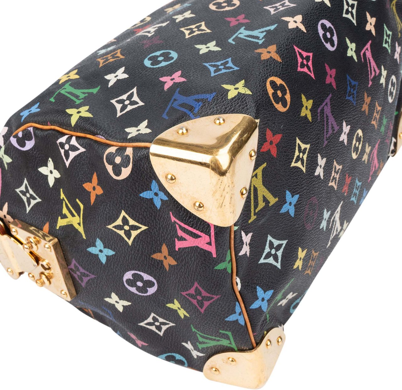 Louis Vuitton Louis Vuitton Limited Murakami Multicolor Speedy 30 Handbag Zwart