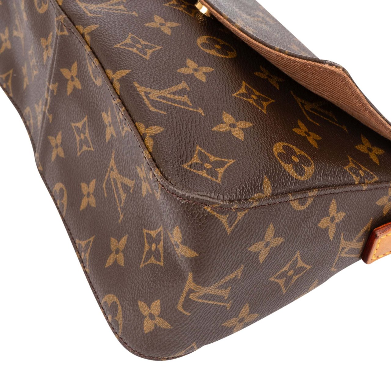 Louis Vuitton Louis Vuitton Canvas Monogram Looping PM Handbag Bruin