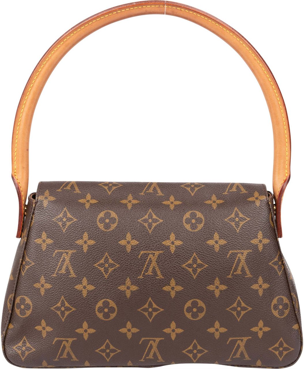 Louis Vuitton Louis Vuitton Canvas Monogram Looping PM Handbag Bruin