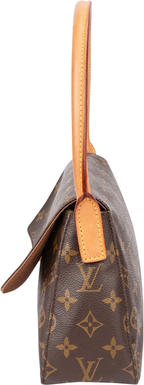 Louis Vuitton Louis Vuitton Canvas Monogram Looping PM Handbag Bruin