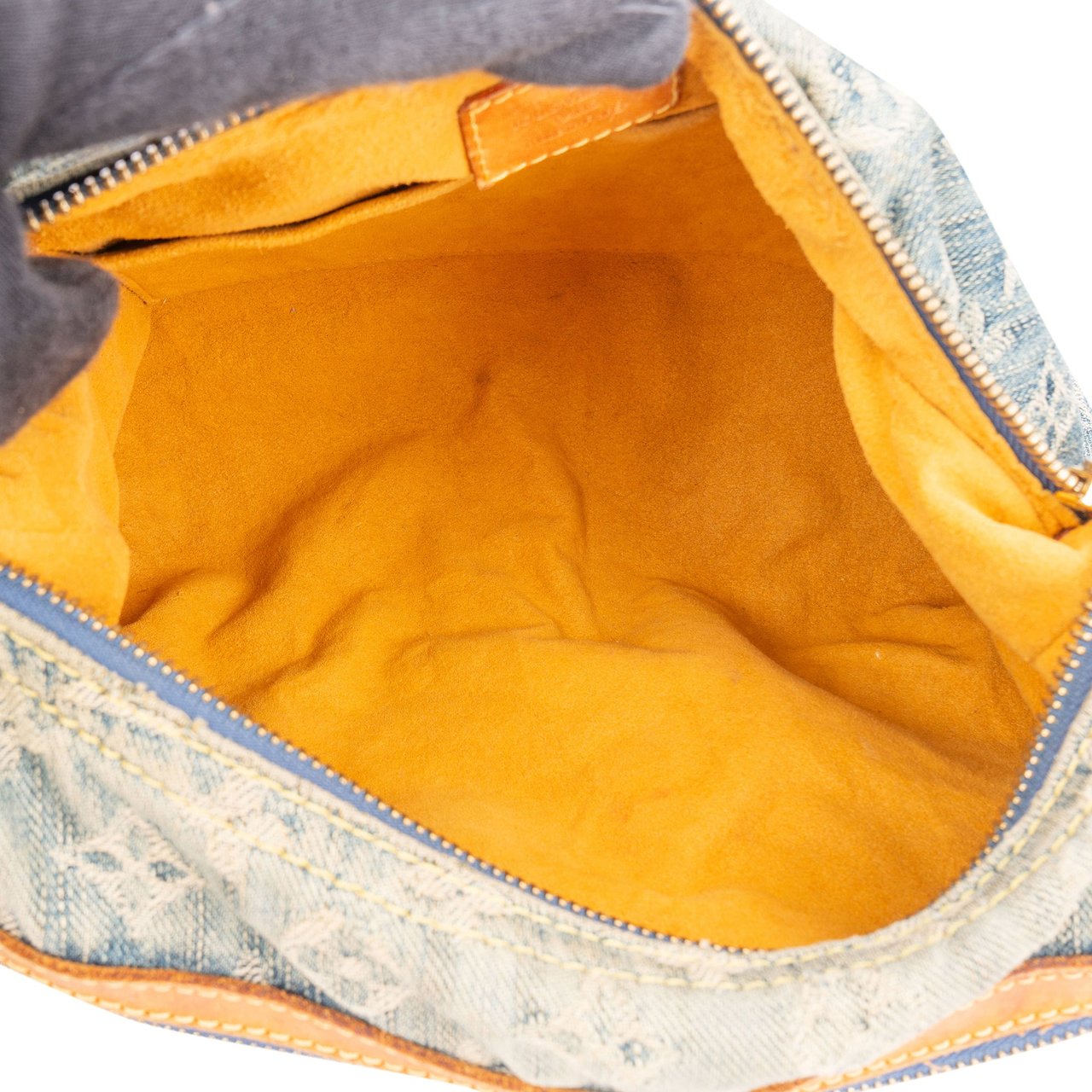 Louis Vuitton Louis Vuitton Denim Monogram Baggy PM Crossbody Bag Blauw