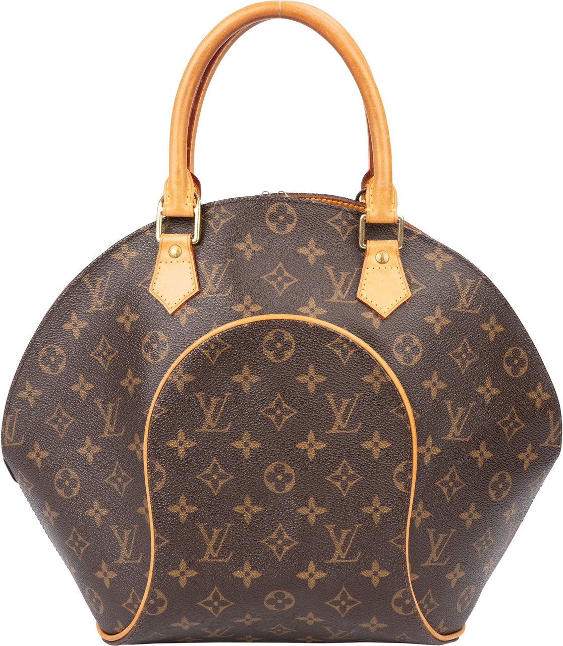 Louis Vuitton Louis Vuitton Canvas Monogram Ellipse MM Handbag Bruin