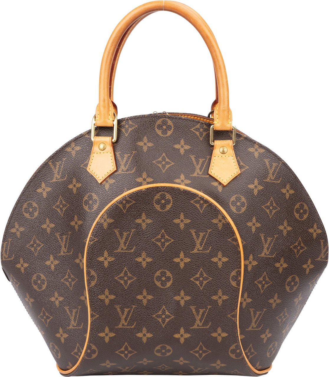 Louis Vuitton Louis Vuitton Canvas Monogram Ellipse MM Handbag Bruin