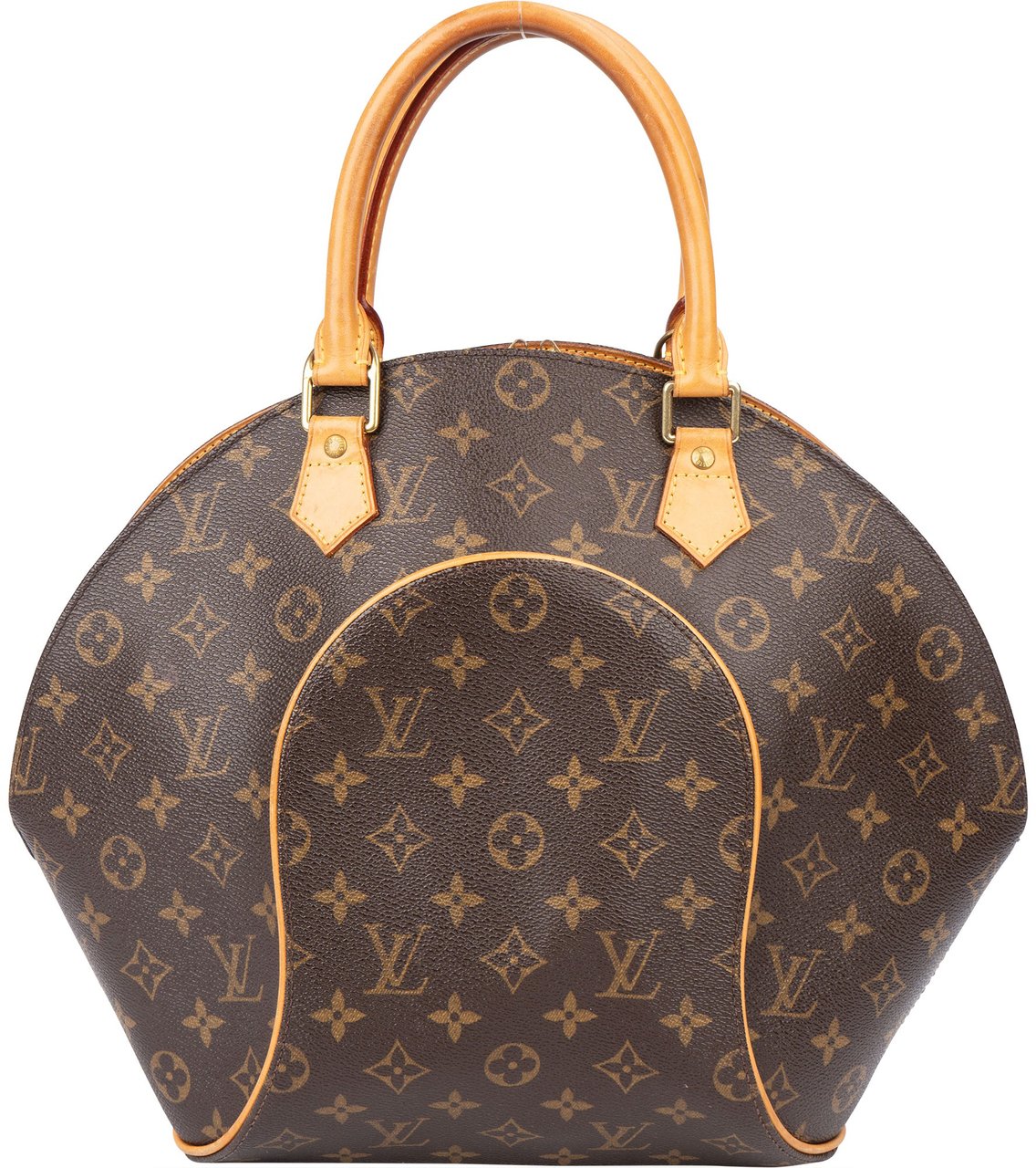 Louis Vuitton Louis Vuitton Canvas Monogram Ellipse MM Handbag Bruin