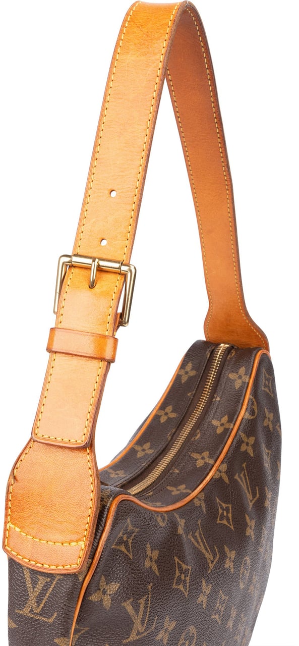 Louis Vuitton Louis Vuitton Canvas Monogram Croissant MM Shoulder Bag Bruin