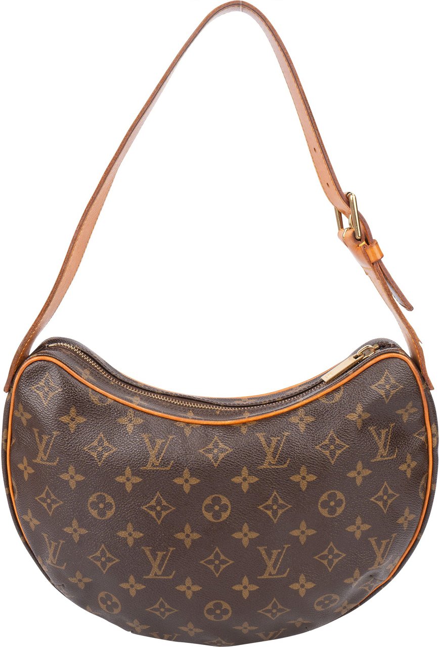 Louis Vuitton Louis Vuitton Canvas Monogram Croissant MM Shoulder Bag Bruin