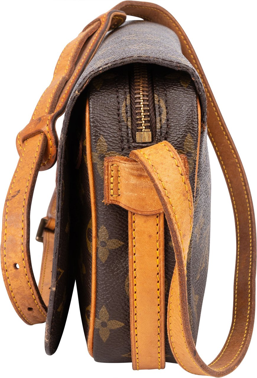 Louis Vuitton Louis Vuitton Canvas Monogram Saint Germain PM Crossbody Bag Bruin