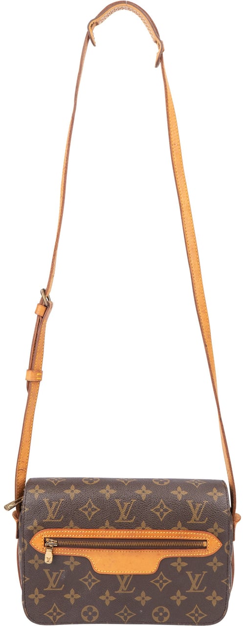 Louis Vuitton Louis Vuitton Canvas Monogram Saint Germain PM Crossbody Bag Bruin