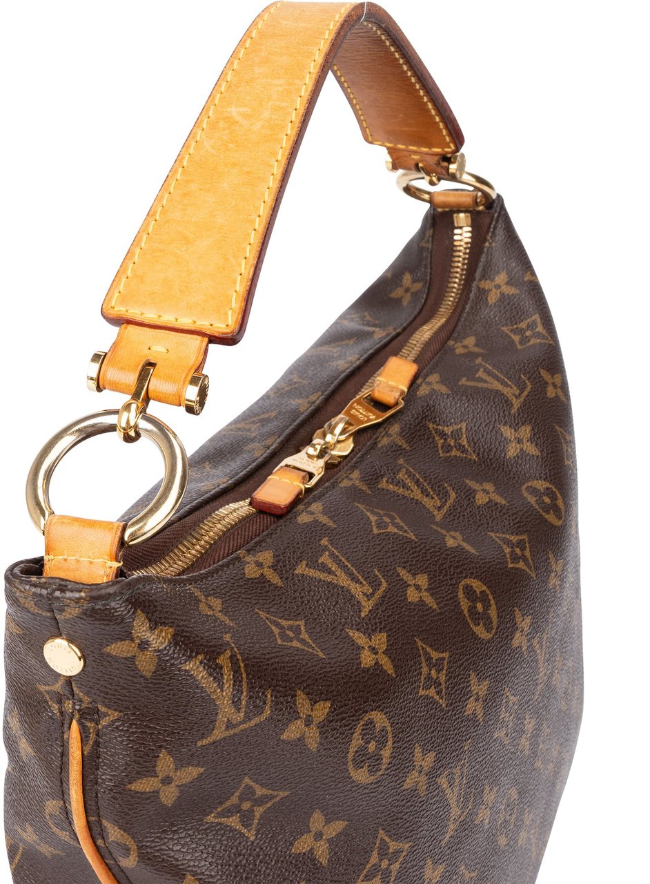 Louis Vuitton Louis Vuitton Canvas Monogram Sully PM Handbag Bruin