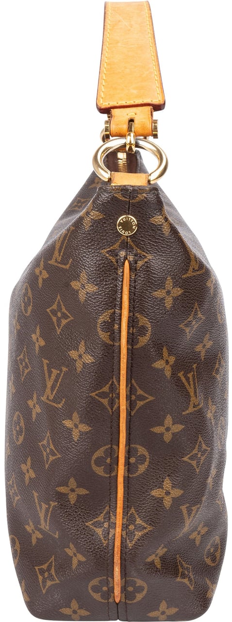 Louis Vuitton Louis Vuitton Canvas Monogram Sully PM Handbag Bruin