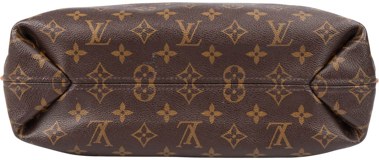 Louis Vuitton Louis Vuitton Canvas Monogram Sully PM Handbag Bruin