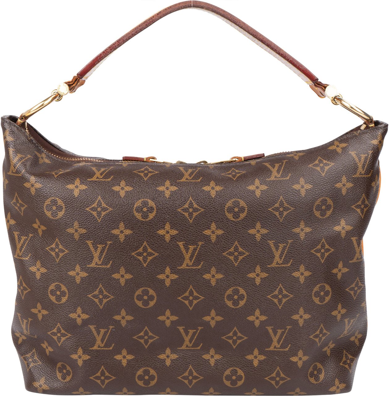 Louis Vuitton Louis Vuitton Canvas Monogram Sully PM Handbag Bruin