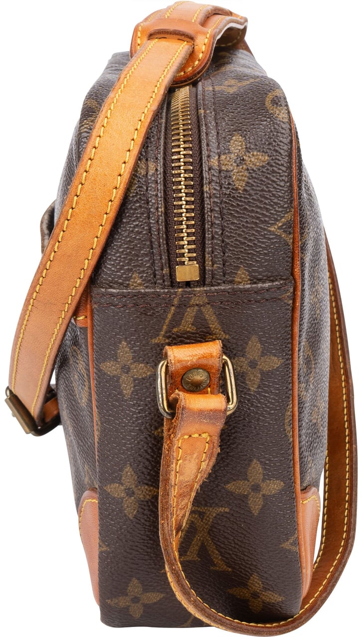 Louis Vuitton Louis Vuitton Canvas Monogram Trocadero 27 Crossbody Bag Bruin