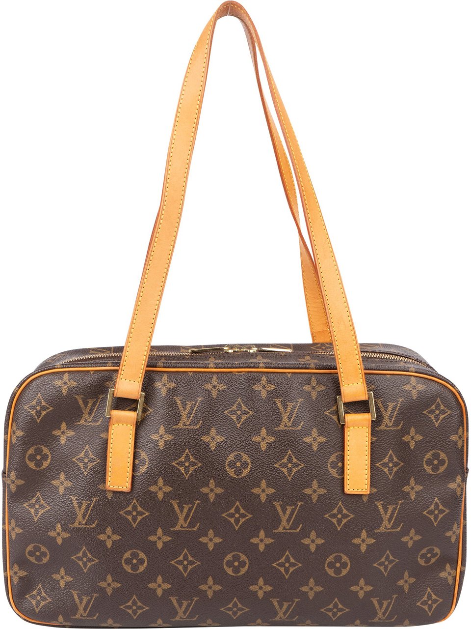Louis Vuitton Louis Vuitton Canvas Monogram Cite GM Shoulder Bag Bruin