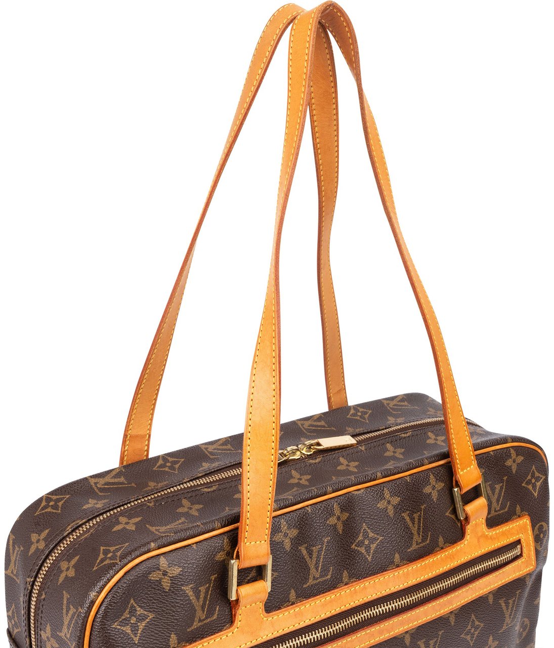 Louis Vuitton Louis Vuitton Canvas Monogram Cite GM Shoulder Bag Bruin