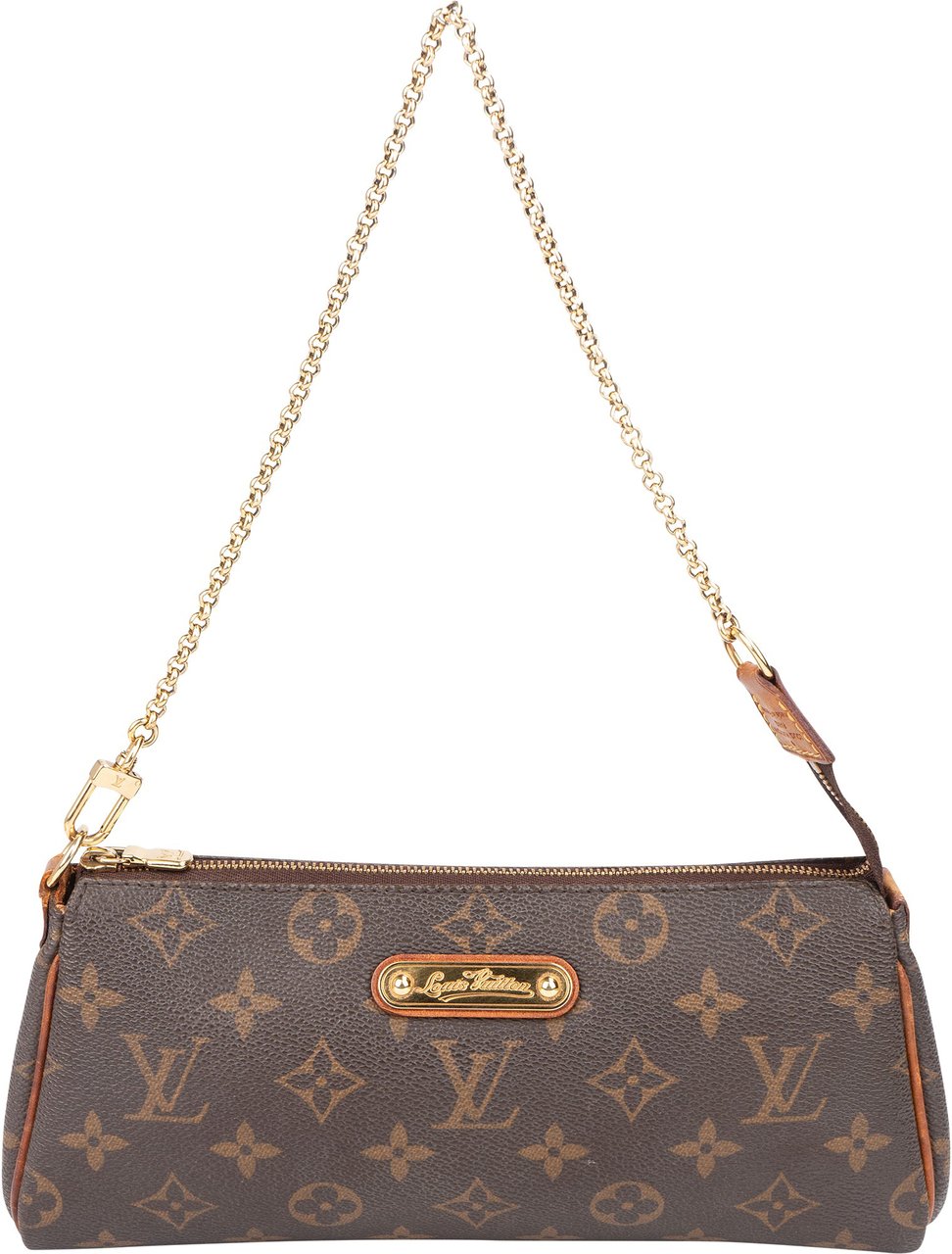Louis Vuitton Louis Vuitton Canvas Monogram Eva Pochette Shoulder Bag Bruin