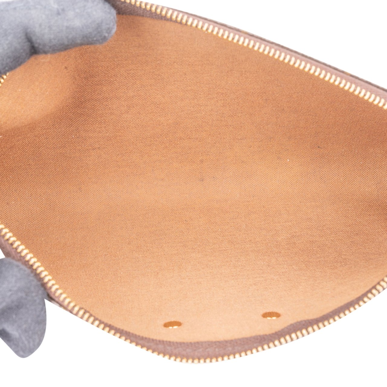 Louis Vuitton Louis Vuitton Canvas Monogram Eva Pochette Shoulder Bag Bruin