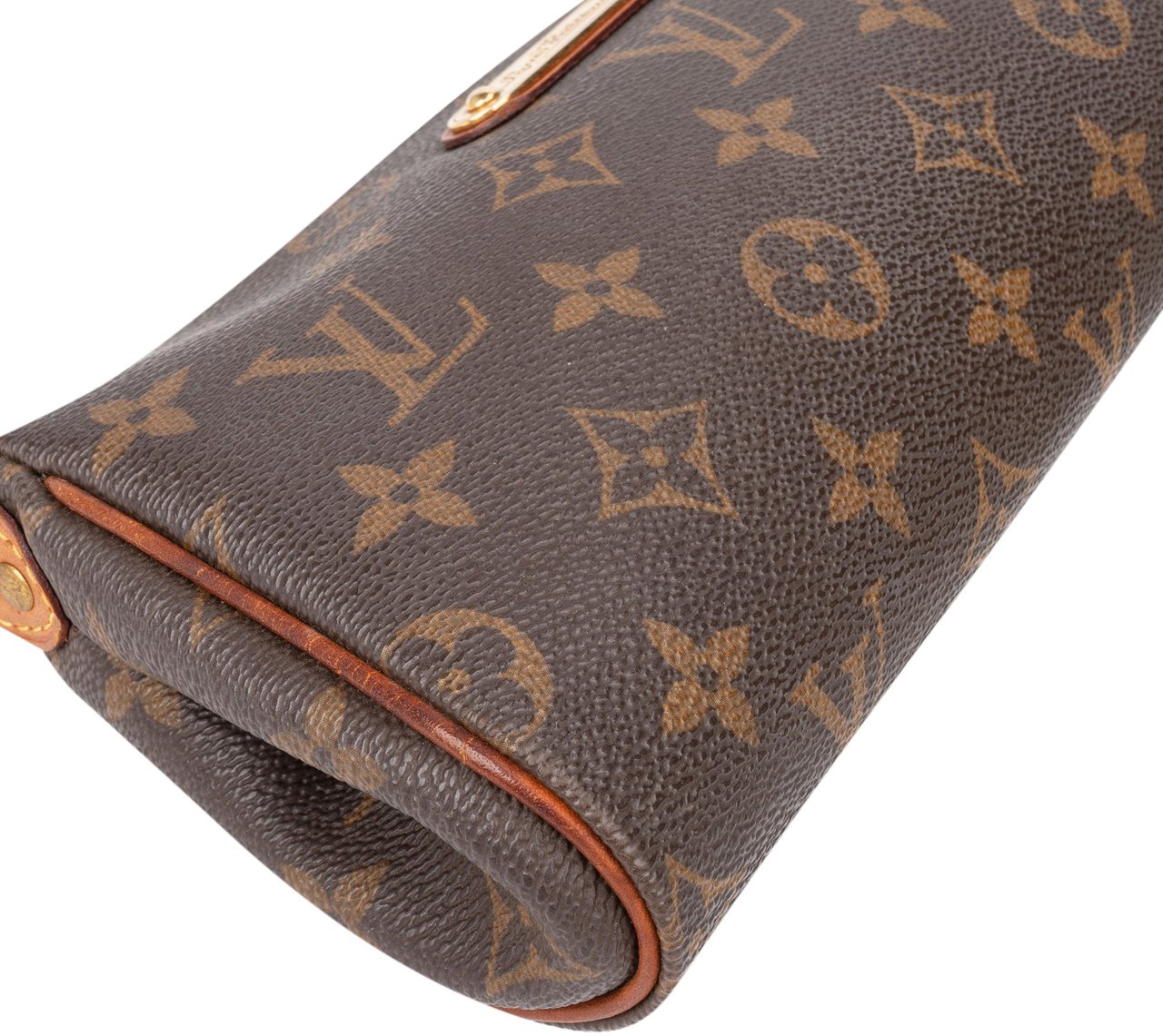 Louis Vuitton Louis Vuitton Canvas Monogram Eva Pochette Shoulder Bag Bruin