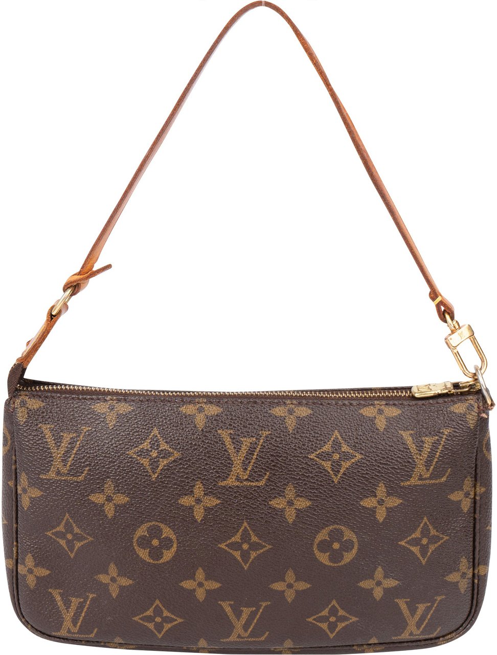 Louis Vuitton Louis Vuitton Canvas Monogram Pochette Accessoire Handbag Bruin