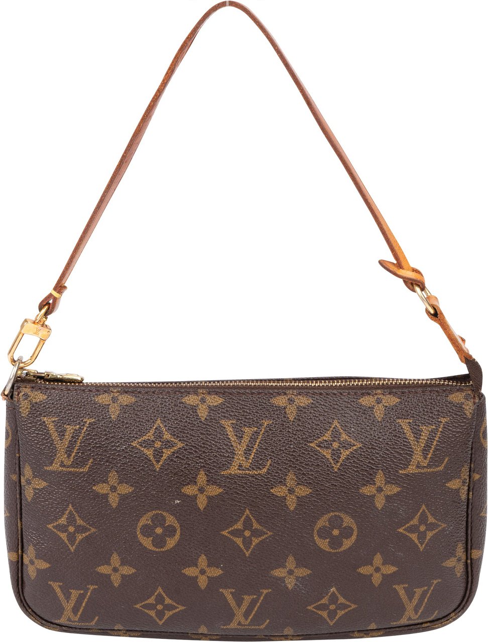 Louis Vuitton Louis Vuitton Canvas Monogram Pochette Accessoire Handbag Bruin