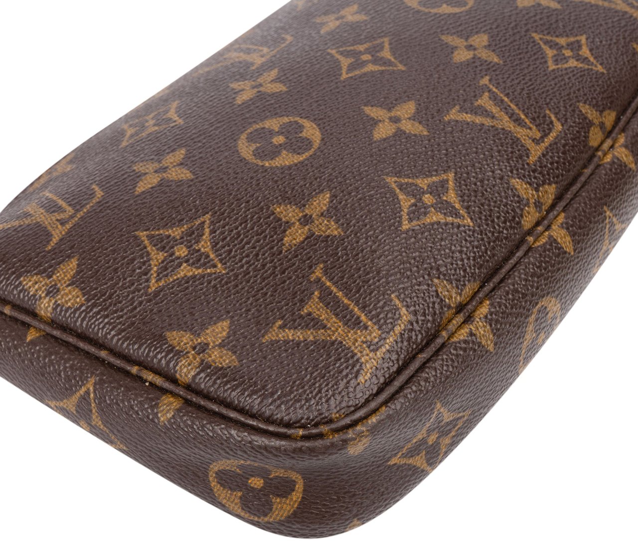 Louis Vuitton Louis Vuitton Canvas Monogram Pochette Accessoire Handbag Bruin