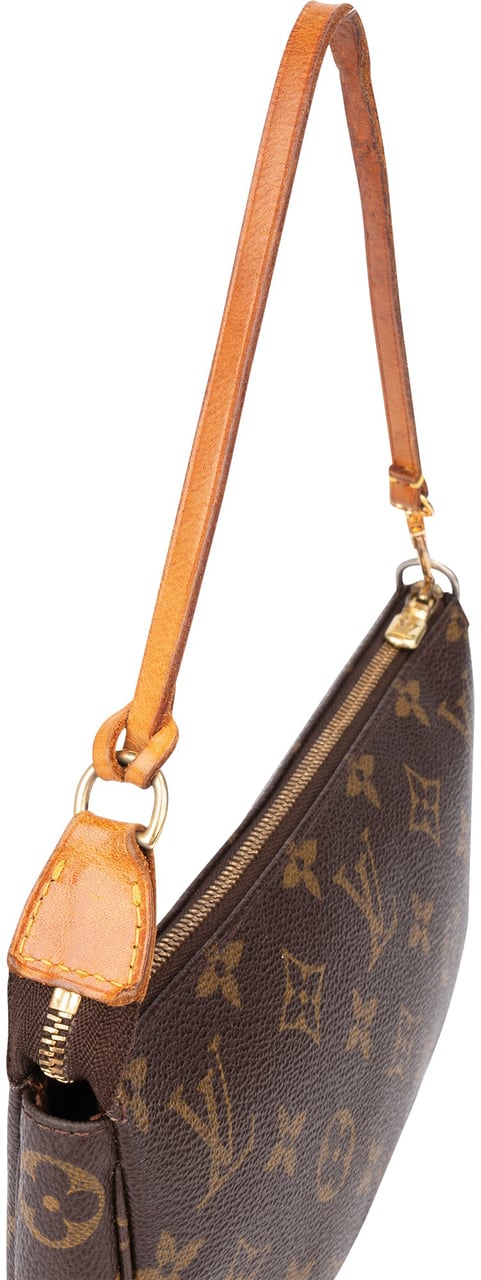Louis Vuitton Louis Vuitton Canvas Monogram Pochette Accessoire Handbag Bruin