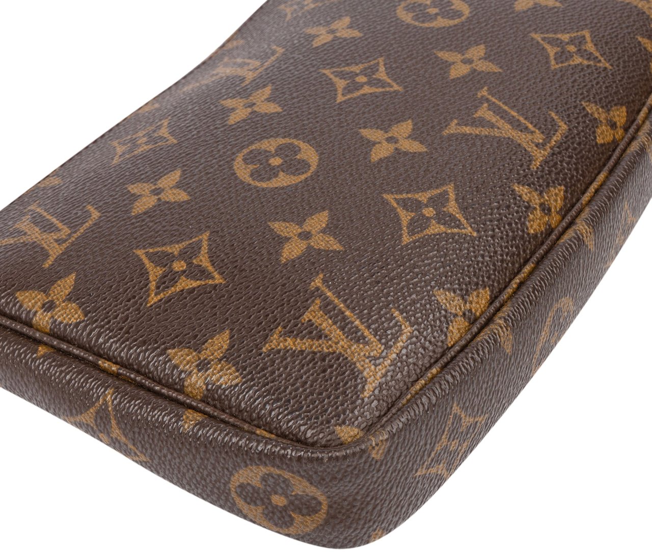 Louis Vuitton Louis Vuitton Canvas Monogram Pochette Accessoire Handbag Bruin