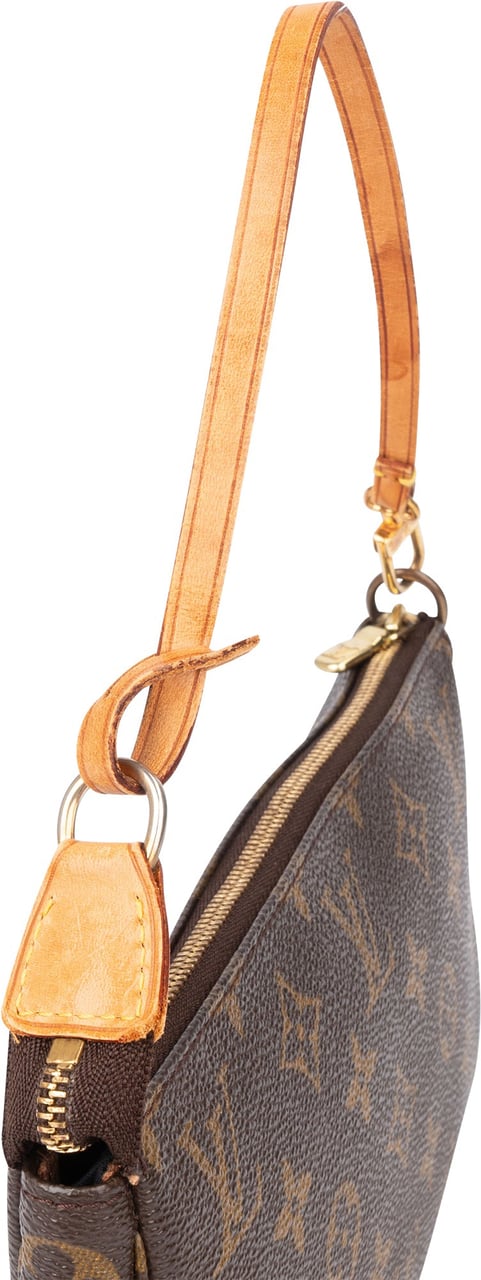 Louis Vuitton Louis Vuitton Canvas Monogram Pochette Accessoire Handbag Bruin