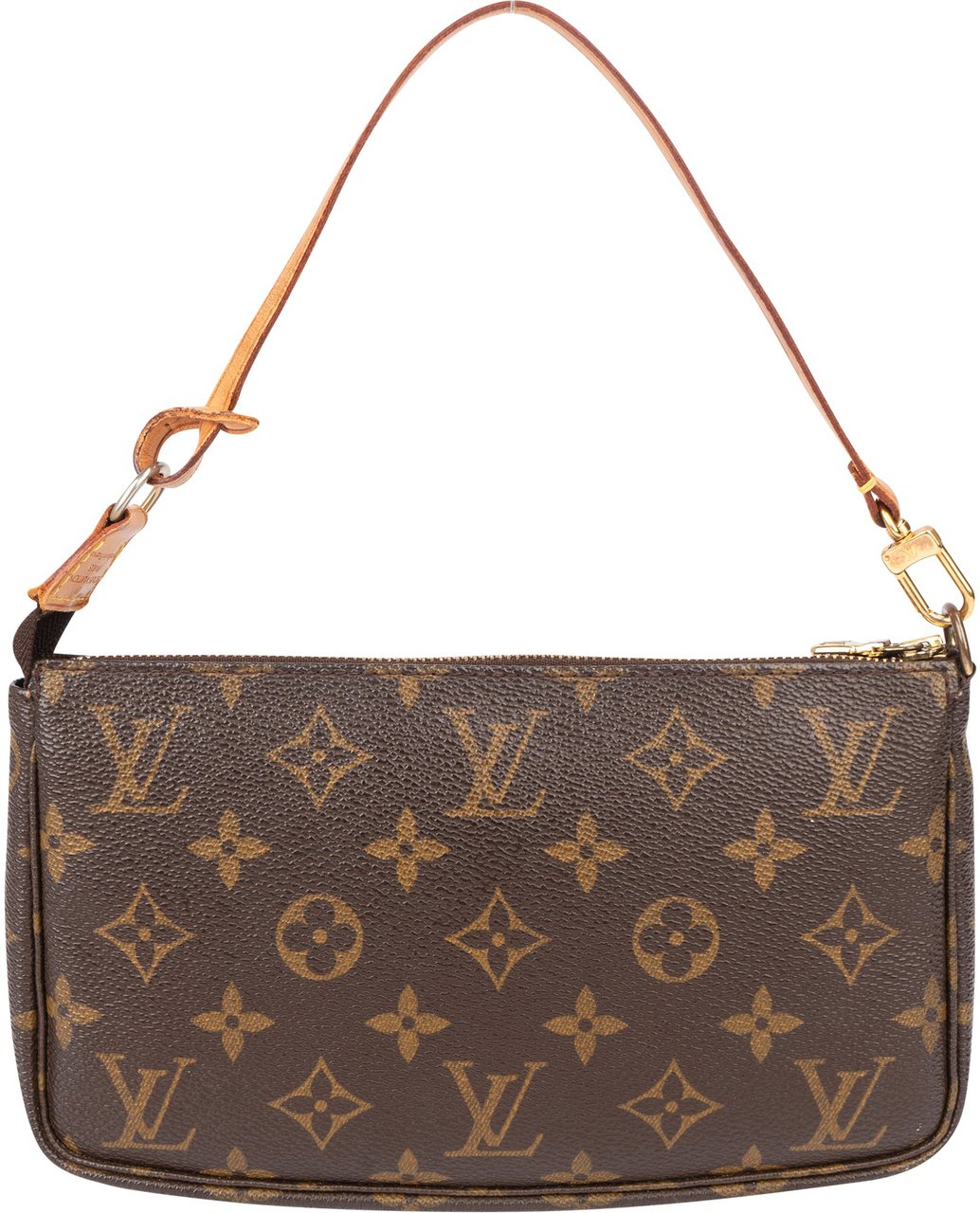 Louis Vuitton Louis Vuitton Canvas Monogram Pochette Accessoire Handbag Bruin