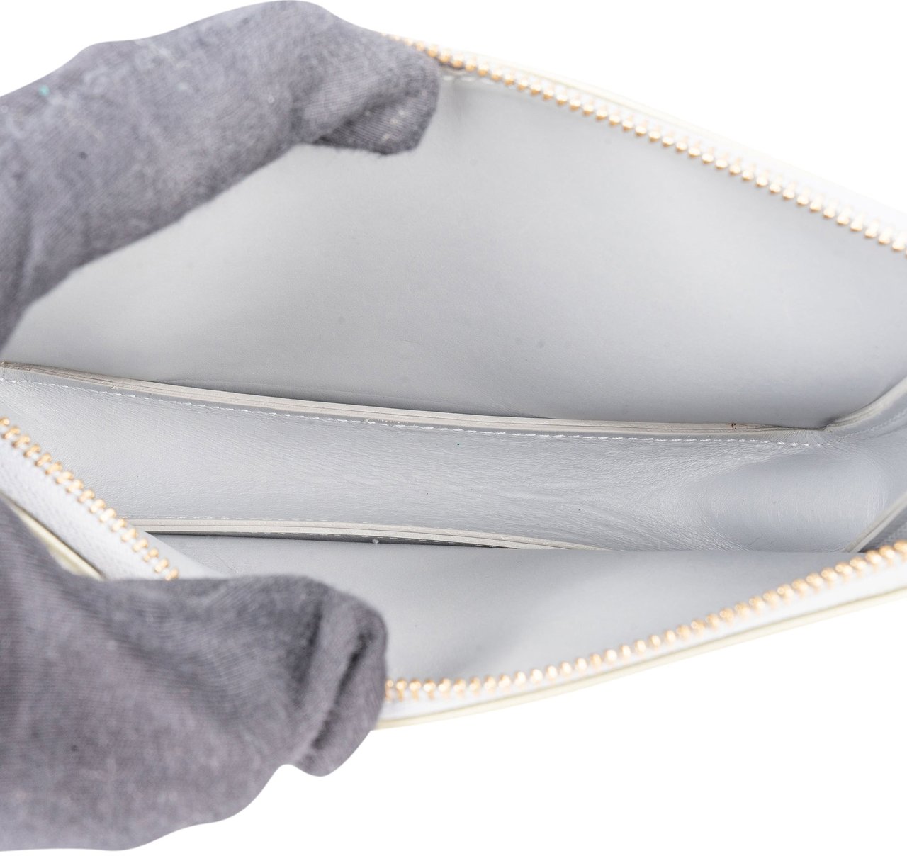 Louis Vuitton Louis Vuitton Vernis Monogram Lexington Pochette Handbag Groen