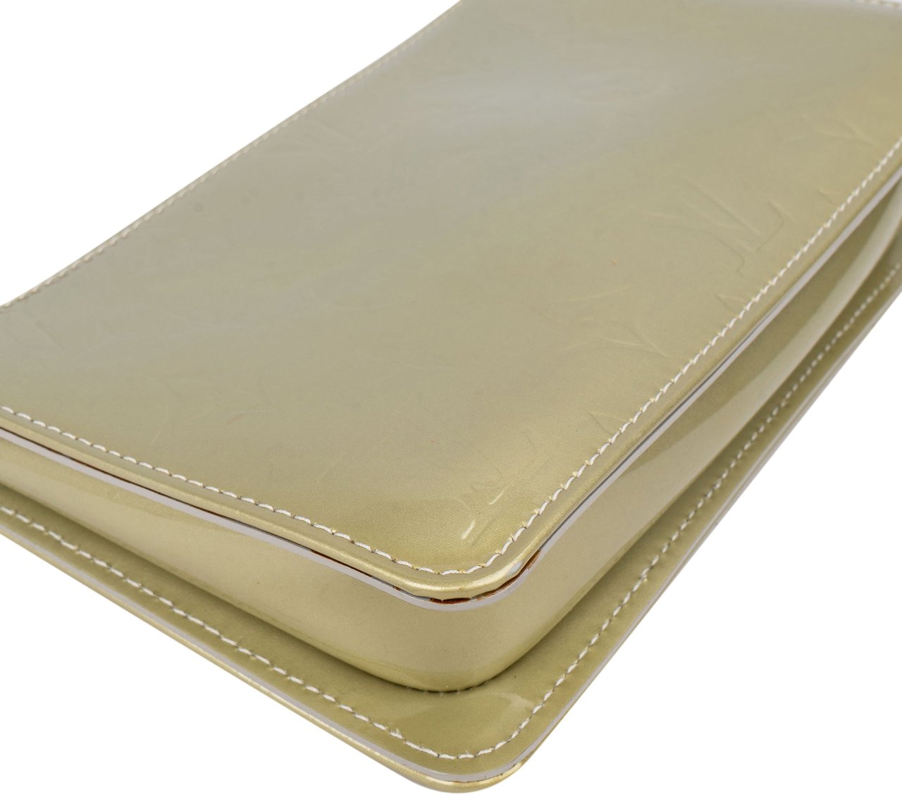 Louis Vuitton Louis Vuitton Vernis Monogram Lexington Pochette Handbag Groen