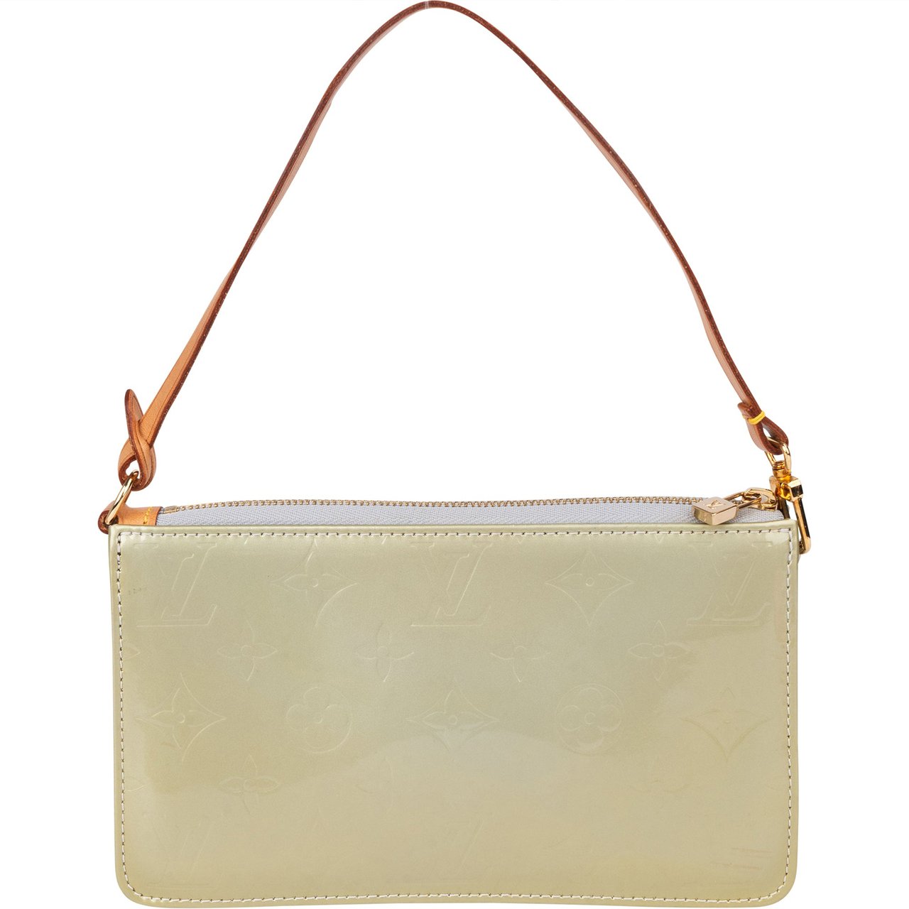 Louis Vuitton Louis Vuitton Vernis Monogram Lexington Pochette Handbag Groen