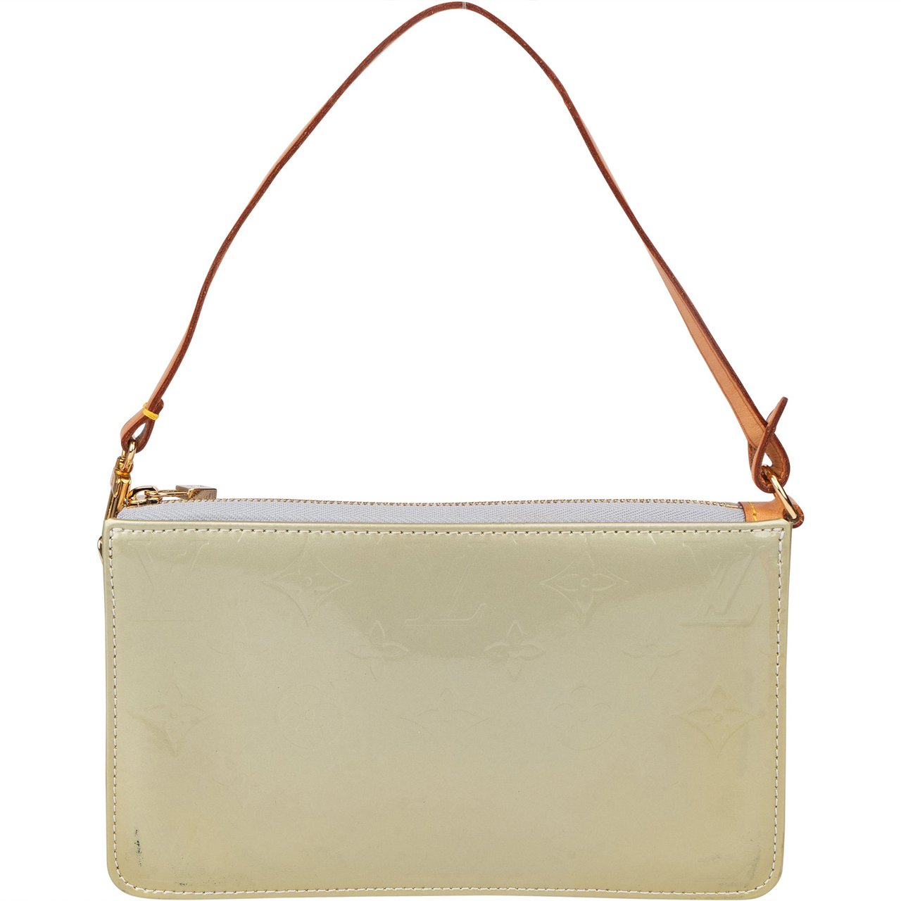 Louis Vuitton Vernis Monogram Lexington Pochette Handbag Groen