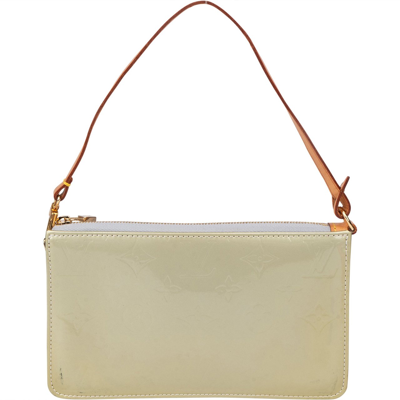 Louis Vuitton Louis Vuitton Vernis Monogram Lexington Pochette Handbag Groen