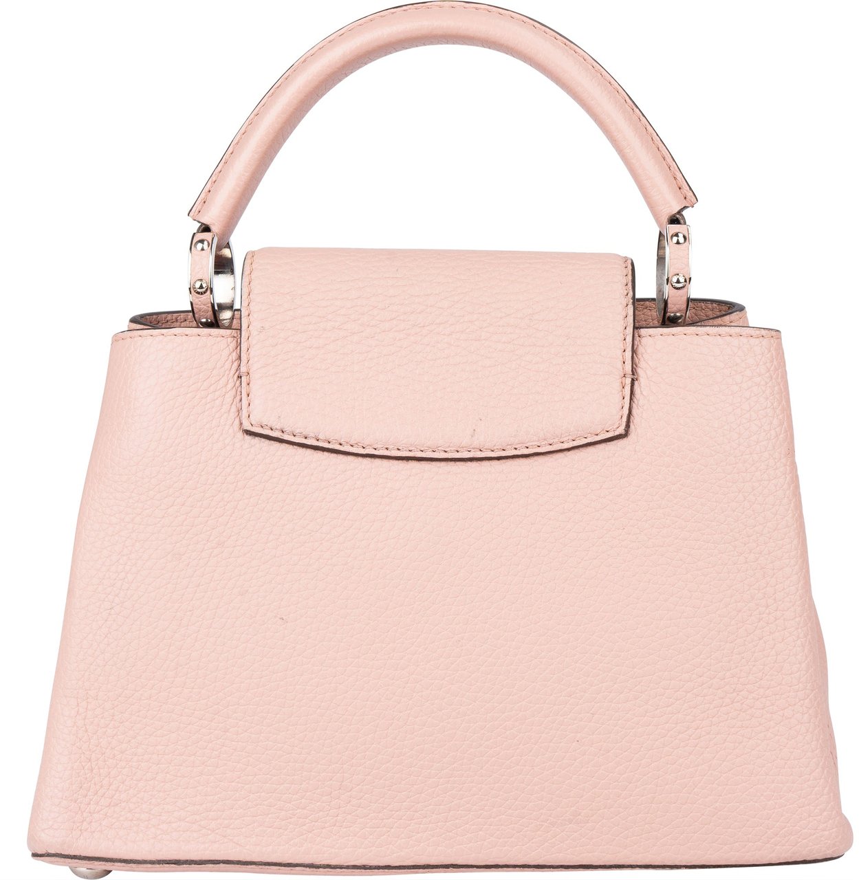 Louis Vuitton Louis Vuitton Pink Taurillon Capucines BB Handbag Rood