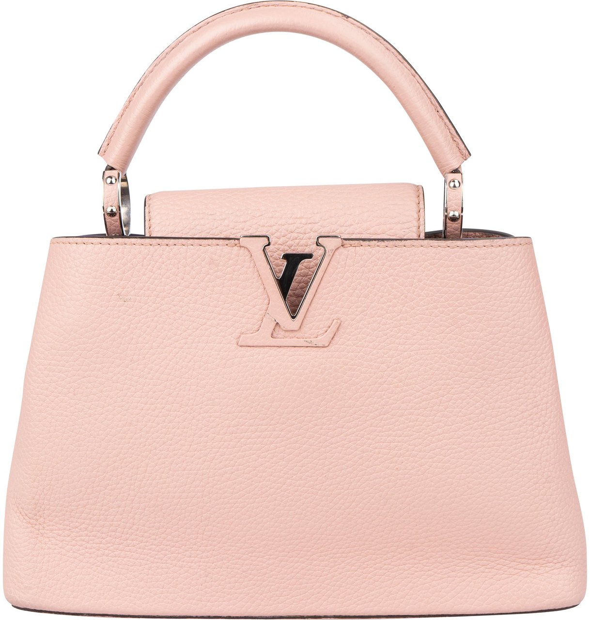 Louis Vuitton Louis Vuitton Pink Taurillon Capucines BB Handbag Rood
