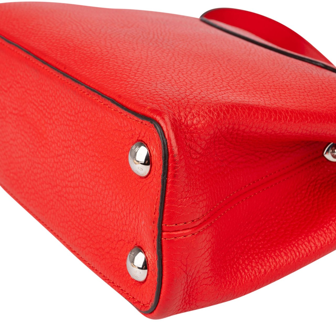 Louis Vuitton Louis Vuitton Rouge Taurillon Capucines BB Handbag Rood