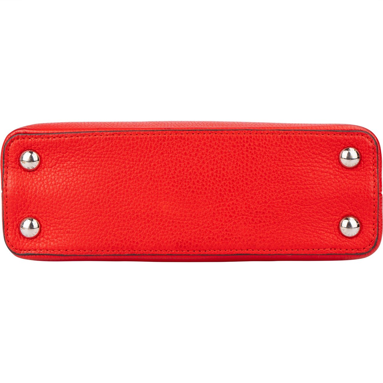 Louis Vuitton Louis Vuitton Rouge Taurillon Capucines BB Handbag Rood